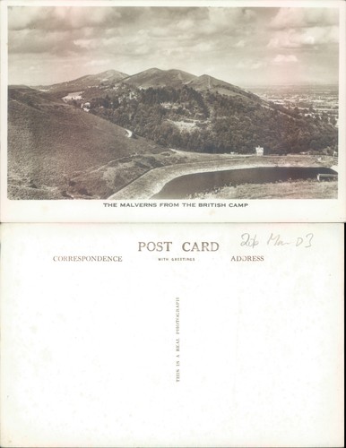 The malverns from - the,