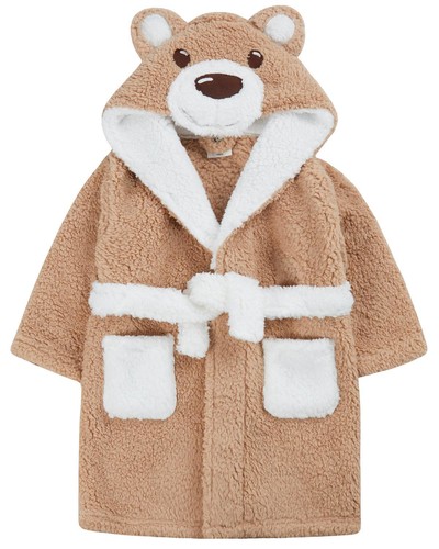 Teddy dressing gown kids boys - dressing,
