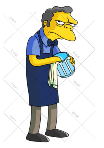 Pre cut moe simpson edible - simpson,