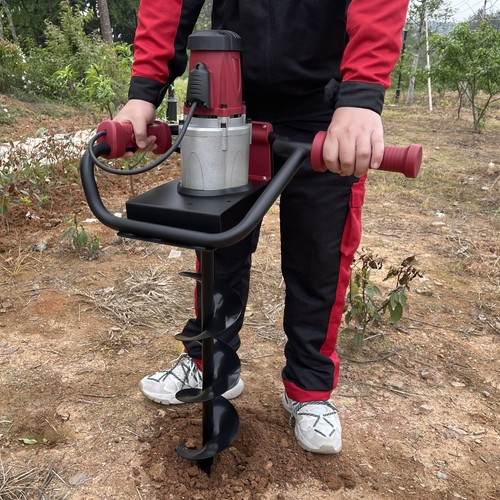 Electric auger digging - digging, drill