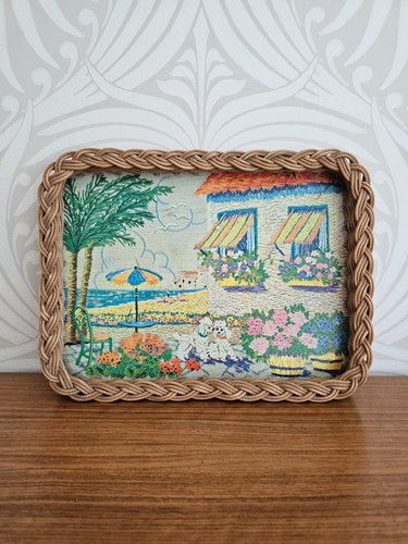 Vintage multicoloured french - vintage,