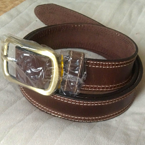 Men brown leather western - men’s,