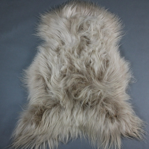 Icelandic sheepskin rug - sheepskin, nude
