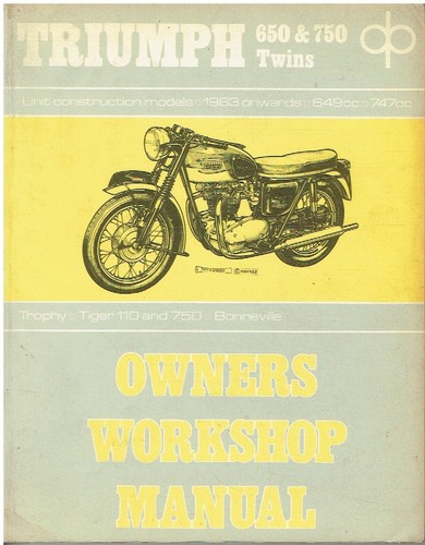 Triumph tr6 trophy tiger - triumph,