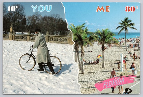 Postcard funny temperature - funny,