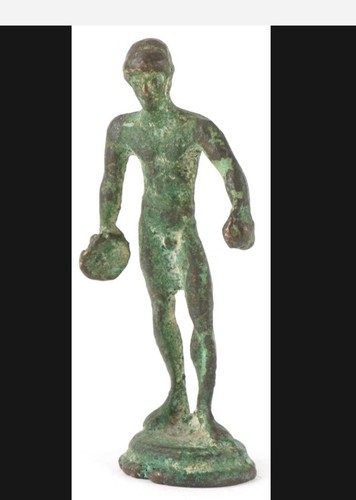 Etruscan bronze statuette