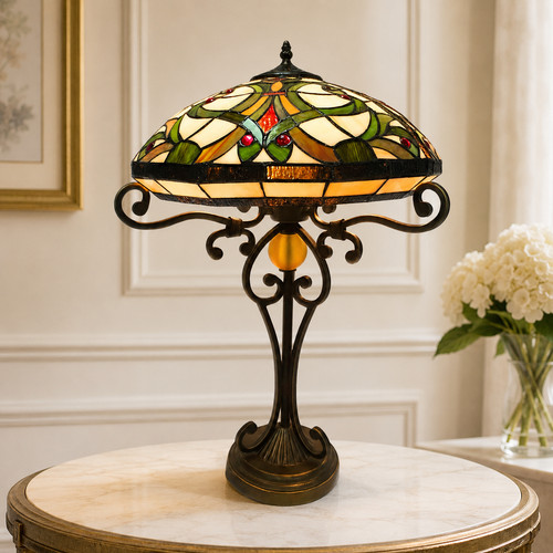 Tiffany style wide - style, large