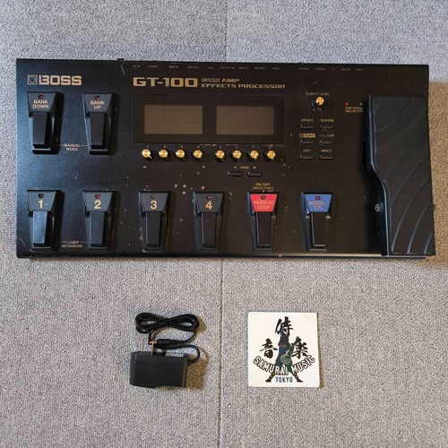Boss 100 multi - gt-100, effector