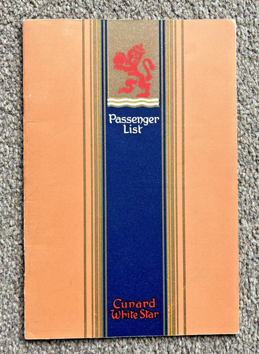 Cunard white star line rms - line,