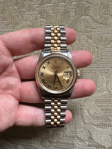 Rolex datejust gold metal - bi,