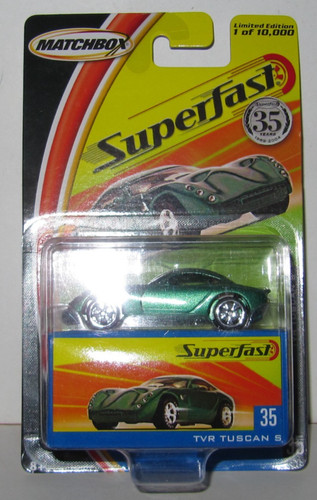 Matchbox superfast tvr - no.35,