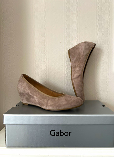 Gabor sacchetto suede wedge - gabor,