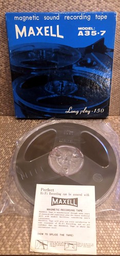 One used maxell reel - maxell,