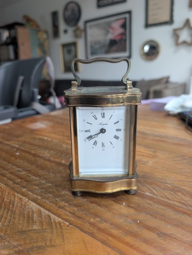 Angelus carriage clock - angelus,