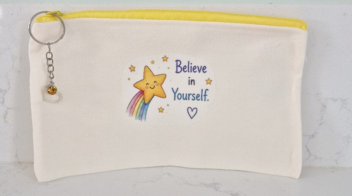 Yellow star pencil - yellow,