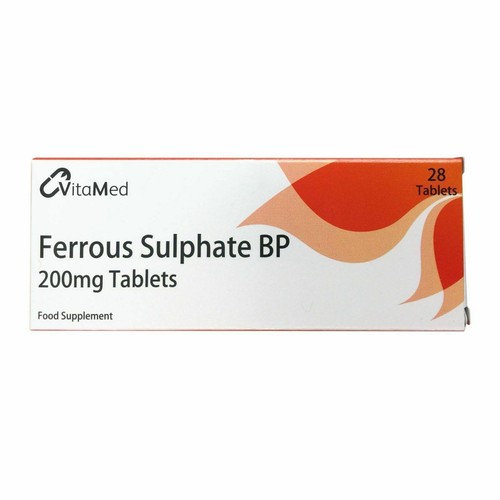 Ferrous sulf tablets - 200mg, x