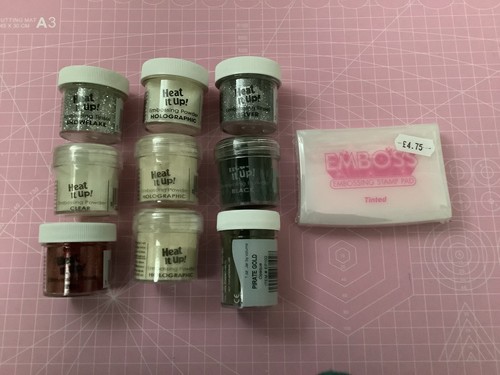 Embossing set stamp - embossing, 9