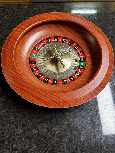 Wood roulette wheel casino - roulette,