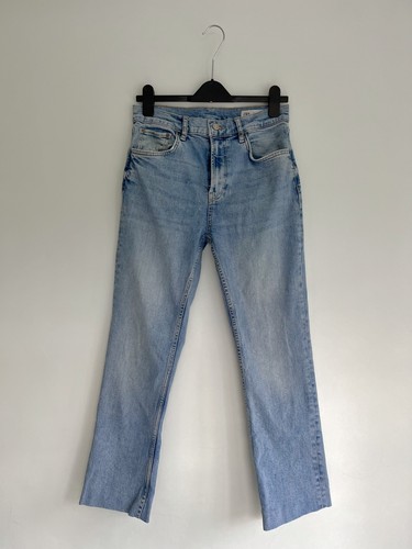 Zara light blue jeans size - zara,