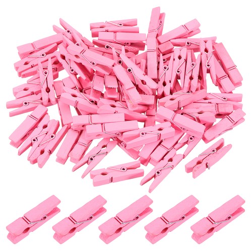 100pcs wooden clothespins 4 - 100pcs,
