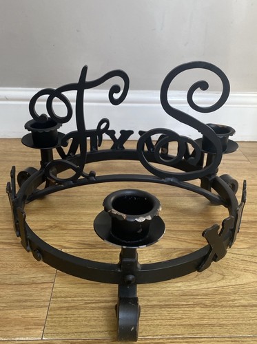 Large rustic wrought iron - large,