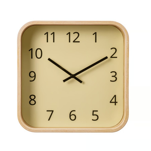 Ikea skogssvala wall - clock, oak