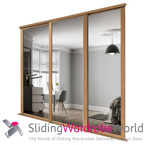 Spacepro shaker oak mirror - oak, &