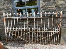 Antique gate cast - antique, iron