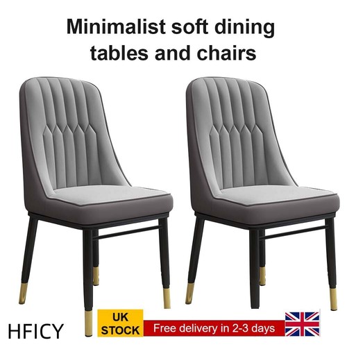 Dining chairs faux leather - chairs,