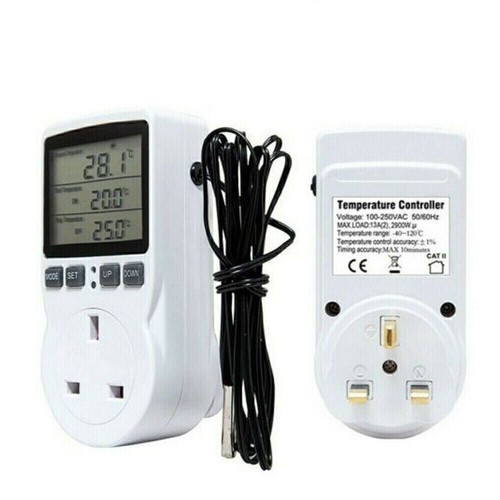 Digital plug thermostat - in,