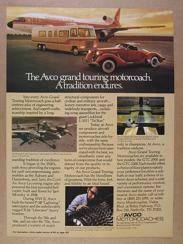 1978 avco grand touring gtc - avco,
