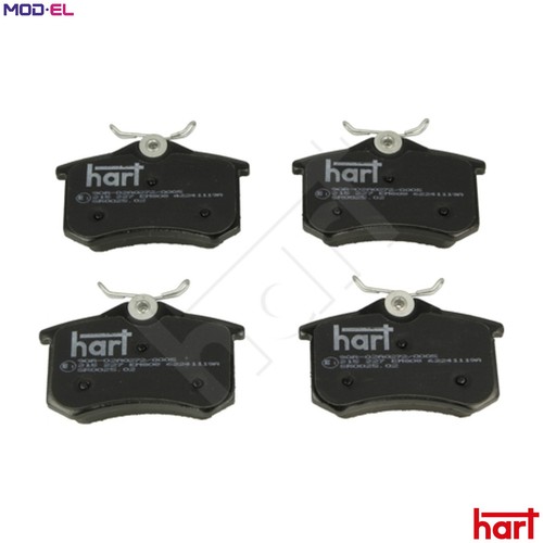 Brake pad set disc - disc,