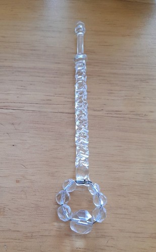 Glass lace bobbin - glass,