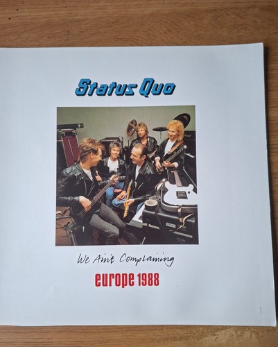 Status quo programme - quo,