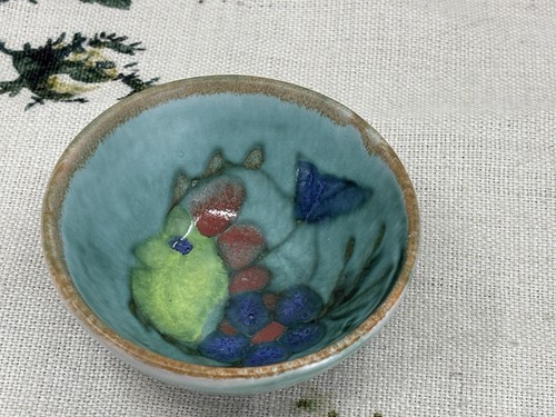 Vintage studio pottery bowl - vintage,