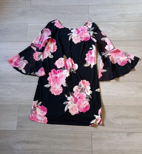 Eliza black floral sheer - j,