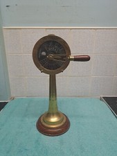 Vintage brass ship - ship, engine