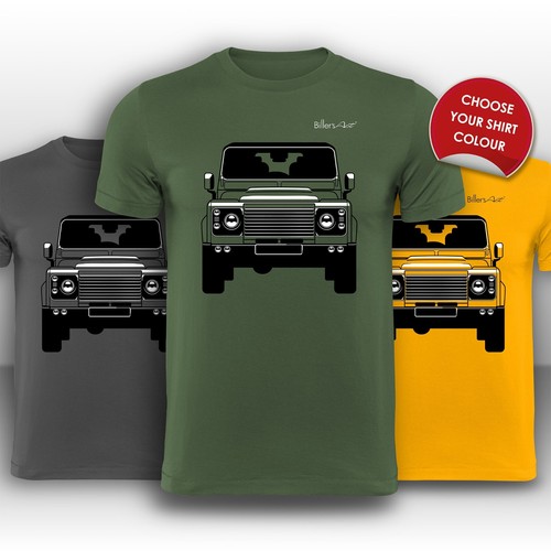 Land rover defender - front, view