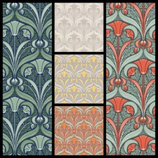 Art deco wallpaper vintage - -,