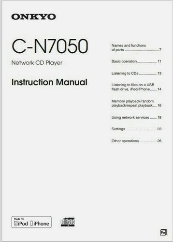 Onkyo n7050 network audio - onkyo,