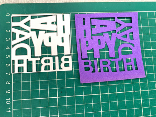Happy birthday square - square, word