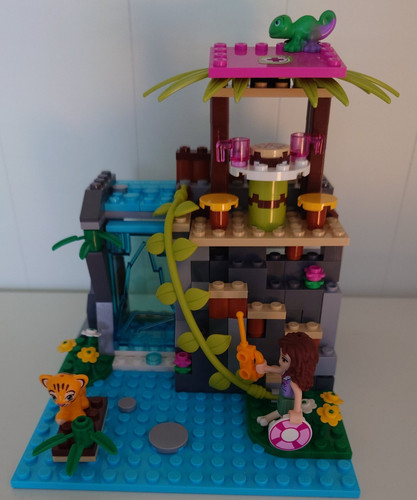 Lego friends jungle - jungle, falls