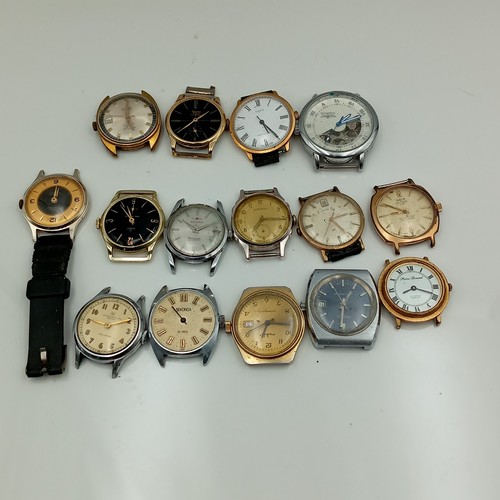 Job lot mechanical watch heads - watch,