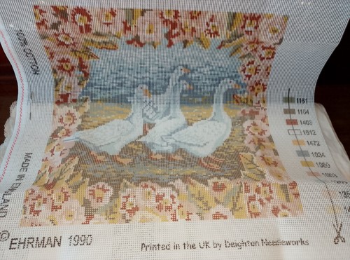1990 erhman geese - 1990, tapestry