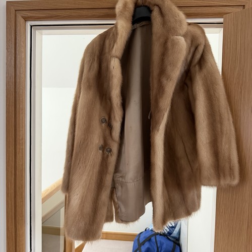 Genuine mink fur jacket - mink,