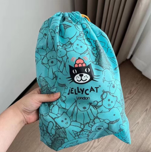 Jellycat 40x60cm blue dust bag - jellycat,