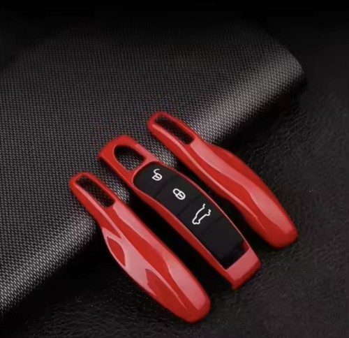 Red car key fob cover - key,