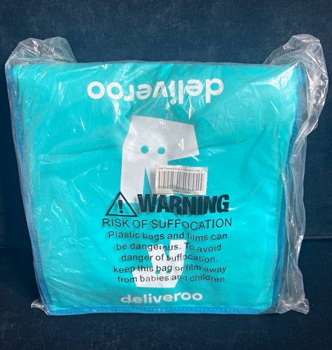 Deliveroo blue delivery - blue, bag