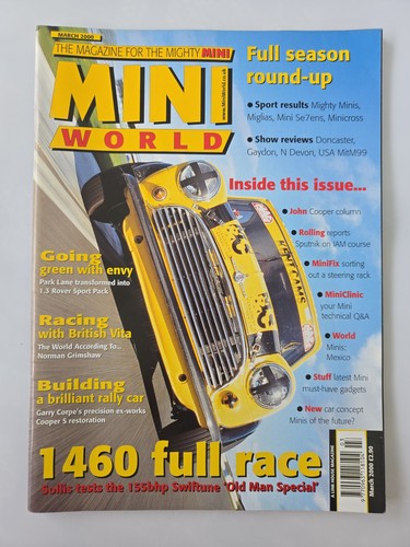 Mini world magazine march 2000 - magazine,
