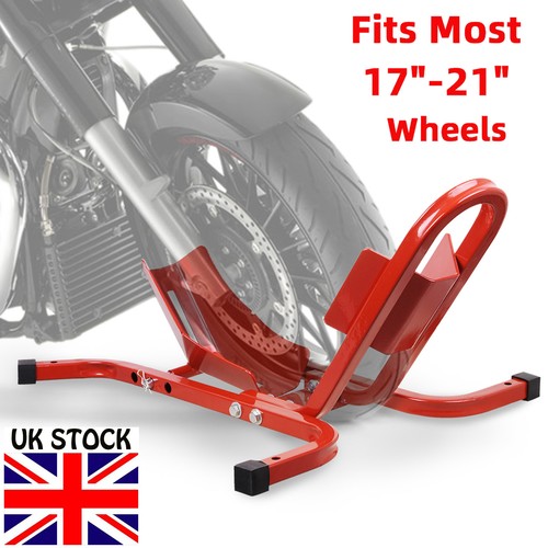 Front wheel chock - front,